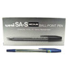 Uni SA-S (MEDSASBL) Ballpoint Pen Medium 1.0mm Blue - Box of 12 - posca paint pens, uni ball paint markers, posca bundle, posca paint markers | It's A Mega Thing