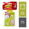 Command Wire-Back Picture Hangers Large White 3 Pack (2.2kg)