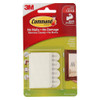 COMMAND 17202 4 PACK PICTURE HANGING STRIPS SMALL (UP TO 1.8KG) WHITE