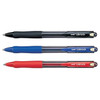 Uni Laknock (SN-100) Retractable Ballpoint Pen Broad 1.4mm Blue - Box of 12 - posca paint pens, uni ball paint markers, posca bundle, posca paint markers | It's A Mega Thing