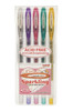 Uni-Ball Signo Sparkling (UM-120SP) Gel Ink Rollerball Pen 1.0mm - 5 Piece Assorted Wallet - Uni Ball Pens, Uniball Markers, Uni-Ball Markers, posca pens, posca markers | It's A Mega Thing