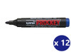 Uni Prockey (PM-122) Permanent Marker Bullet Tip 1.8mm Blue - Box of 12 Uniball Permanent Markers, Uniball Australia, Posca Australia | It's A Mega Thing