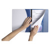Marbig Flat File Premier A4 Blue with Insert Cover