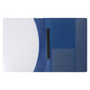 Marbig Flat File A4 Premier Blue with Insert Cover