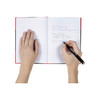 Cumberland Red and Black Notebook Gloss Cover A5 100 Leaf Indexed 43130 | Mega Office Supplies