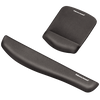Mouse Pad and Wrist Rest Plush Touch Lycra Graphite Fellowes