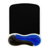 Duo Gel Mouse Pad with Wrist Rest Blue and Black Kensington