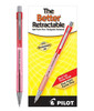 Pilot Retractable Ballpoint Pen Fine 0.7mm Red Box of 12
