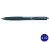 Pilot LGK-10F-B-BG Begreen G-Knock Retractable Gel Ink Rollerball Fine 0.7mm Black Box 10 | It's A Mega Thing