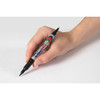 Artline Black 104101 041T Dual Nib Permanent Marker in a Box of 12 | Mega Office Supplies