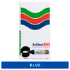 Artline 110003 100 Permanent Marker 12mm Chisel Nib Blue Box 6 | Mega Office Supplies