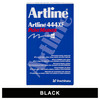 Artline 144401 444 Paint Marker Permanent 0.8mm Plastic Tip Black Box 12 | Mega Office Supplies