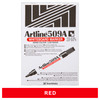 Artline 150902A 509A Whiteboard Marker 5mm Chisel Nib Red Box 12 | Mega Office Supplies