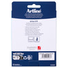 Artline 5mm Chisel Nib Assorted 157946 579 Whiteboard Marker Wallet 6 | Mega Office Supplies