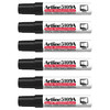 Artline 159001 5109A Whiteboard Marker 10mm Chisel Nib Black Box 6 | Mega Office Supplies