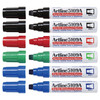 Artline Assorted 159041 5109A Whiteboard Marker 10mm Chisel Nib Box 6 | Mega Office Supplies
