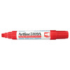 Artline 159062 5109A Whiteboard Marker 10mm Chisel Nib Hangsell Red Pack 1 | Mega Office Supplies