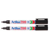 Artline Black 2Pk 170075 700 Permanent Marker 0.7mm Bullet Nib | Mega Office Supplies