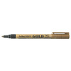 Artline 1.2mm Bullet Nib Gold 199031 990 Metallic Permanent Box 12 | Mega Office Supplies