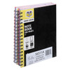 Spirax 511 Hard Cover Notebook 225x175mm 200 Page Assorted Colours - Box 4 #56511A | Mega Office Supplies