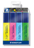 Staedtler Assorted Textsurfer Classic Highlighter Wallet of 4 364 WP4