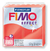 Fimo Effect Standard Block Translucent Red