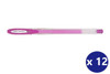 Uni-Ball Signo Angelic Colours (UM-120AC) Gel Ink Rollerball Pen 0.7mm Pink - Box of 12 - Uniball Rollerball Pen, Uni Ball Pens, Uniball Markers | It's A Mega Thing