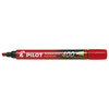 Pilot SCA-400 Red Permanent Marker Chisel Broad Box of 12