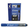 Pilot SCA-100 Blue Permanent Marker Bullet Fine Box of 12