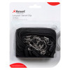 Rexel #9812002 Cord Style Lanyards with Swivel Clip (Hangsell) - Pack of 10 Black | Mega Office Supplies