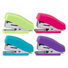 Marbig Mini Half Strip Stapler Summer Colours Assorted with 1000 Staples