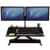 Fellowes Black Sit-Stand Workstation Lotus