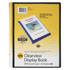 Marbig Clearview Display Book Non Refillable 36 Pocket A4 Black