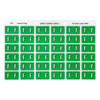 Avery #43306 Alphabetical 'F' Side Tab Colour Coding Labels - 25 x 38 mm - 180/Pack - Avery dispenser labels, avery Australia, place card holders, avery stickers | It's A Mega Thing