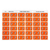 Avery #43342 Numeric '2' Side Tab Colour Coding Labels - 25 x 38 mm - 180/Pack - Avery dispenser labels, avery Australia, place card holders, avery stickers | It's A Mega Thing