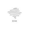 Staedtler Triplus Fineliner Pale Green Box of 10 334-550