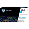 HP 657X High Yield Original LaserJet Toner Cartridge Cyan 23000 Pages