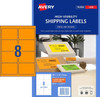 Avery 36103 Fluoro Orange Label - L7165FO - 99.1 x 67.7 mm |8Up | It's A Mega Thing