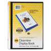 Marbig Clearview Non Refillable Display Book 50 Pocket A4 Black