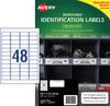 Avery #959205 Removable White Heavy Duty Label L4778- 4 45.7x21.2mm 20/Pk |48UP | It's A Mega Thing