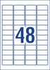 Avery #959205 Removable White Heavy Duty Label L4778- 4 45.7x21.2mm 20/Pk |48UP | It's A Mega Thing