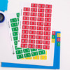Avery #44530 Numeric '2' Side Tab Colour Coding Labels - 25 x 42 mm - 240/Pack - fabric name labels, fabric name badge labels, avery name tags | It's A Mega Thing