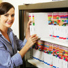 Avery #44536 Numeric '8' Side Tab Colour Coding Labels - 25 x 42 mm - 240/Pack - Avery, averylabels, avery labels, avery products, Avery dispenser labels | It's A Mega Thing