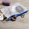Avery #49502 Blue Handy Pouch A5 Zip Closure - personalised name place cards, name badge kit, name badge cards, fabric name stickers | It's A Mega Thing