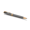 Parker #1931492 Sonnet Ciselé Silver Gold Trim Ballpoint Pen - parker ballpoint refill, parker fountain pen, parker rollerball pen refill, parker fountain pen refill | It's A Mega Thing