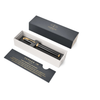 Parker #1931652 IM Black Gold Finish Trim Fountain Pen - parker stainless steel pen, parker trim pen, parker metal pen, parker vintage pen, parker pen collection, parker pen refills, parker pen collection | It's A Mega Thing