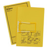 Avery #84442 Yellow Tubeclip File - Black Print - Foolscap - 20/Pack - avery tubeclip fastener, Avery file, avery name tags, Avery badge kit, custom place cards | It's A Mega Thing