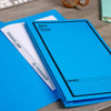 Avery #85204 Blue Spiral Spring Action File - Black Print - Foolscap - 25/Pack - avery multi use tabs, avery multiuse tabs, avery polka dot tabs | It's A Mega Thing
