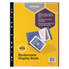 Marbig Display Book Binder 20 Pocket A4 Clear Black Box of 10