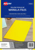 Avery #88242 Manilla Folders Foolscap Pack 20 Yellow - Avery dispenser labels, avery Australia, place card holders, avery stickers, avery labels australia | It's A Mega Thing